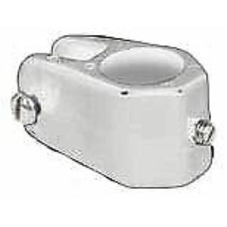 Newalthlete 3406WP Jaw Slide for 0.75 in. Round Tubing, White - Set of 2 NE3029306